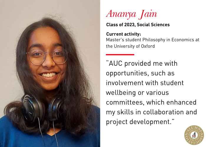 Ananya Jain AUCAA profile