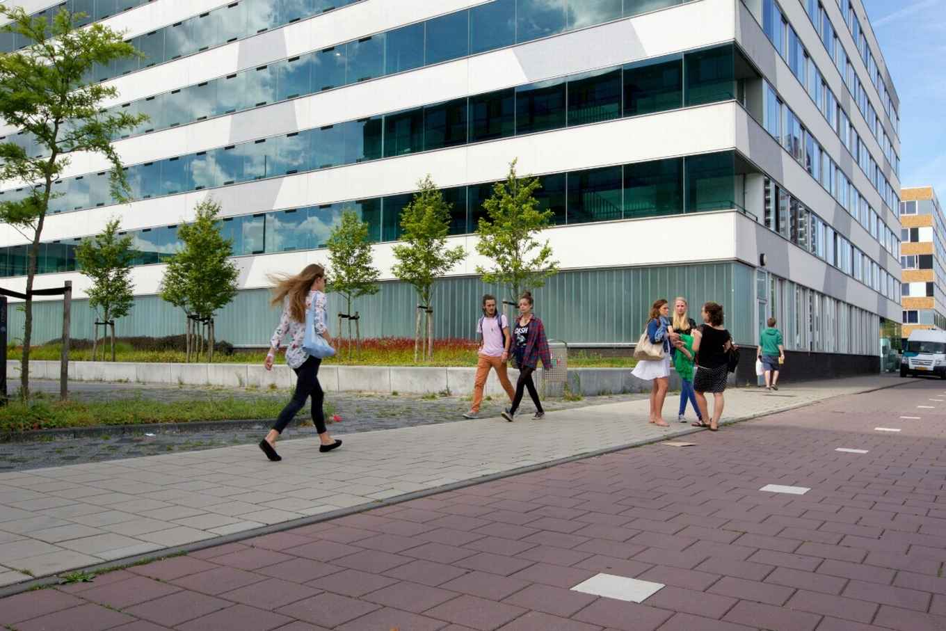 Amsterdam University College Student Residences External View from Street