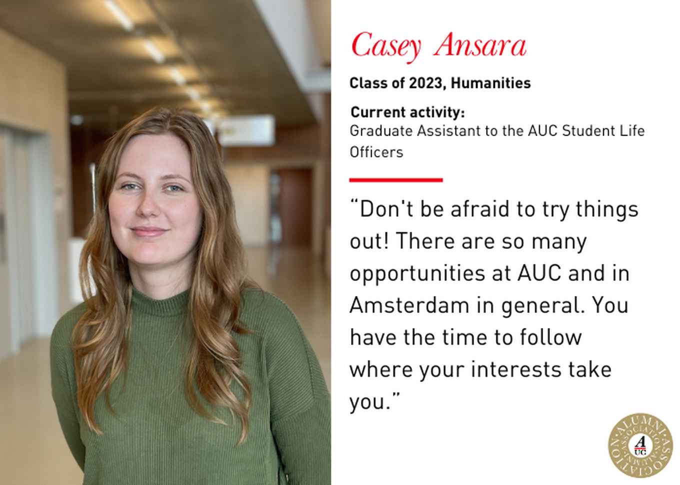 Casey Ansara AUCAA profile